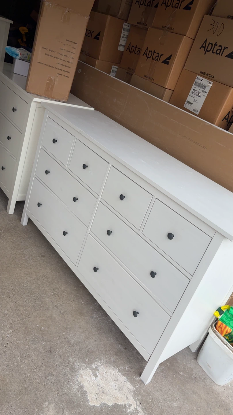 IKEA Hemnes White 8-Drawer Dresser