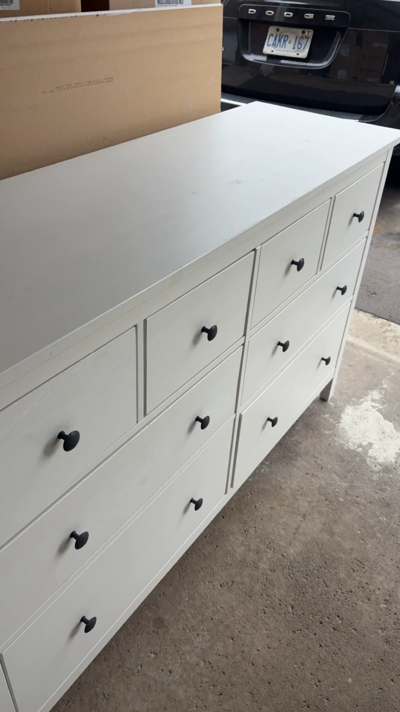 IKEA Hemnes White 8-Drawer Dresser - photo 5