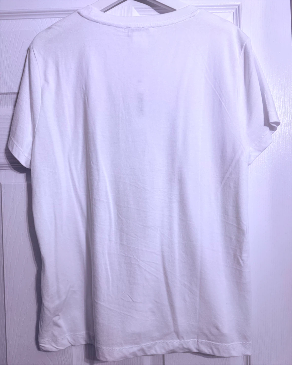 DKNY White Graphic T-Shirt - photo 4