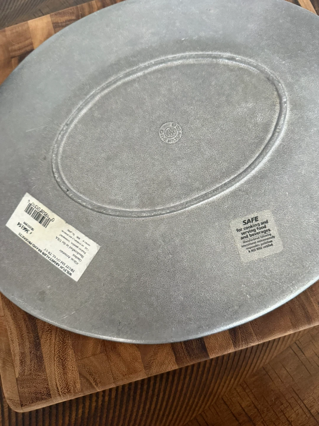 Wilton Armetale Oval Serving Tray - photo 5