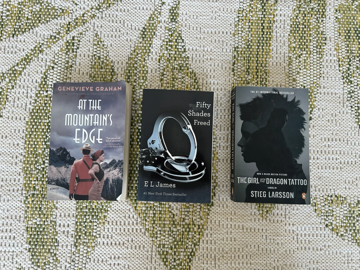 Set of 3 Popular Fiction Novels