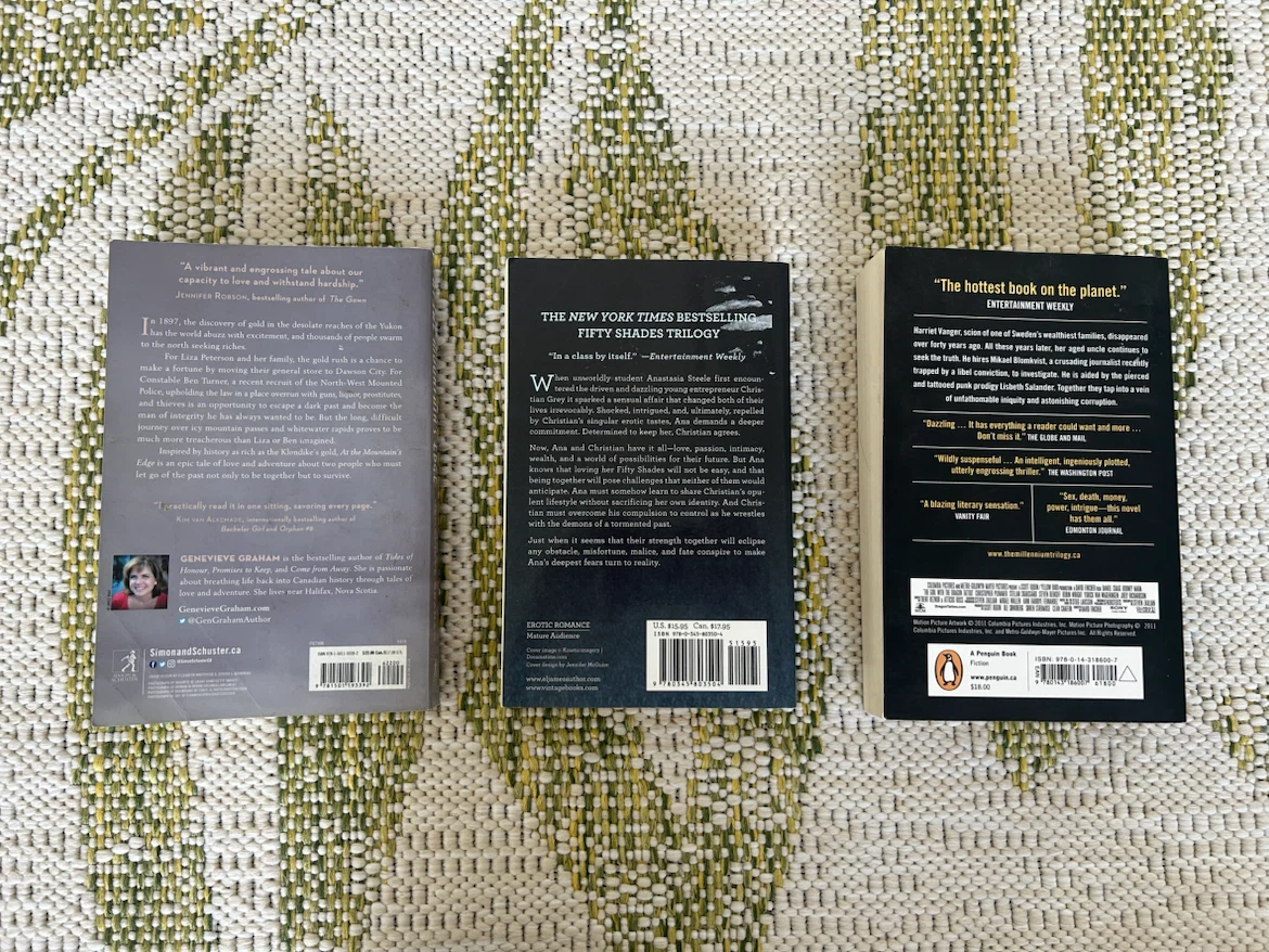 Set of 3 Popular Fiction Novels - photo 2