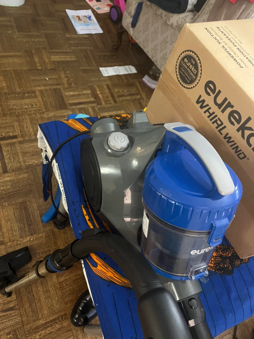 Eureka Whirlwind Bagless Canister Vacuum