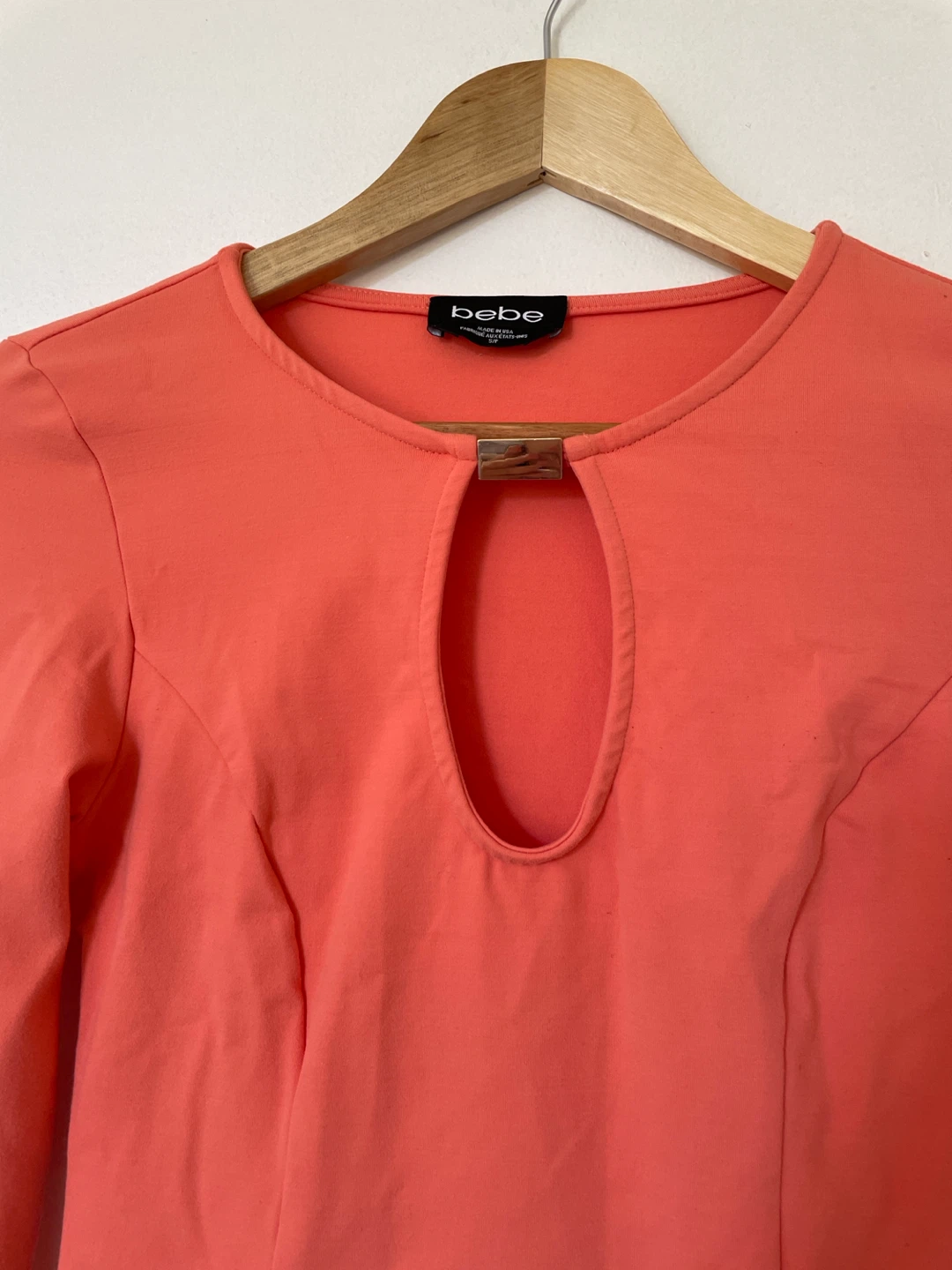 bebe Coral Long Sleeve Top - photo 2