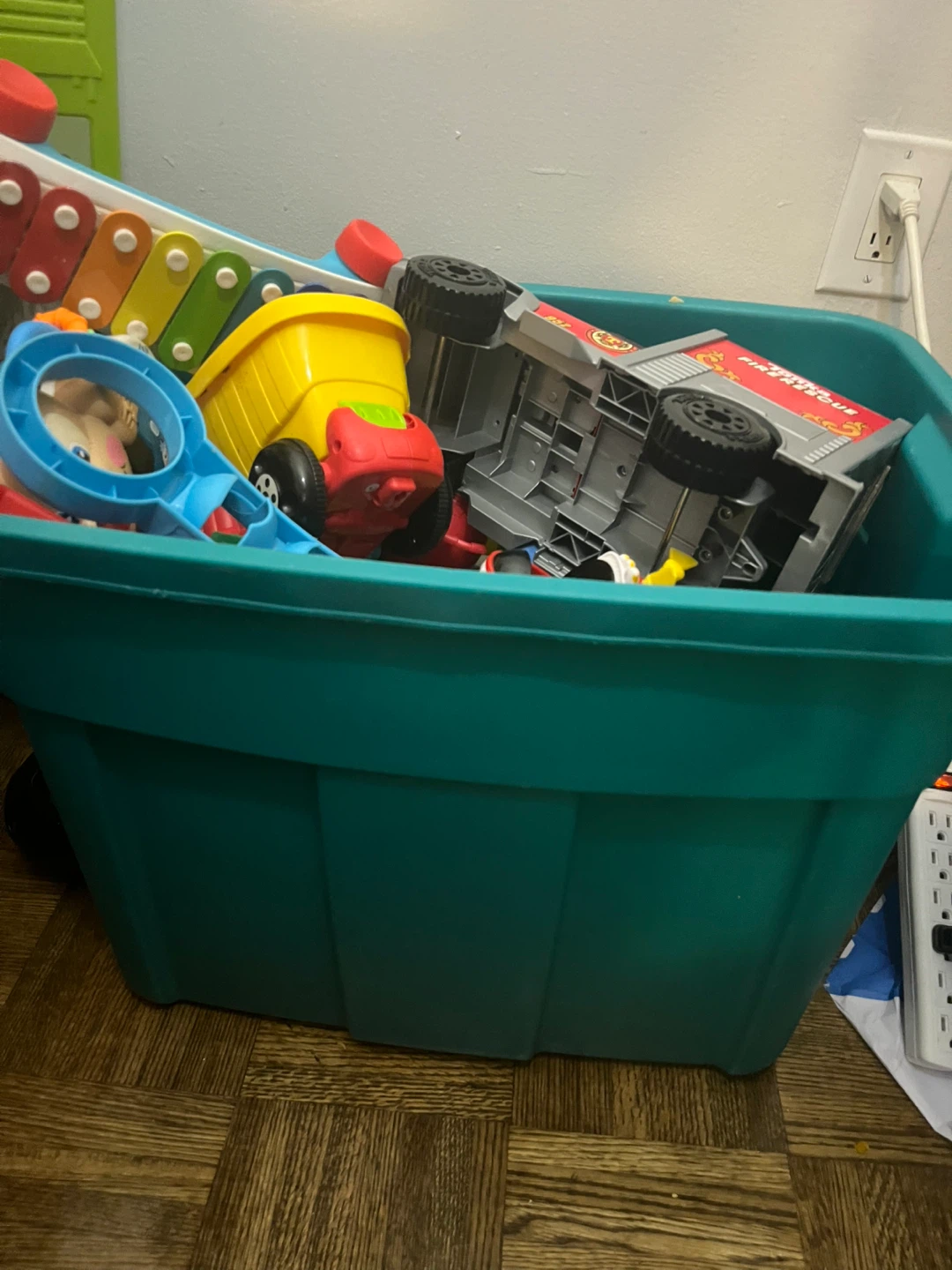 Assorted Kids Toy Bin with Paw Patrol and Tonka - photo 4