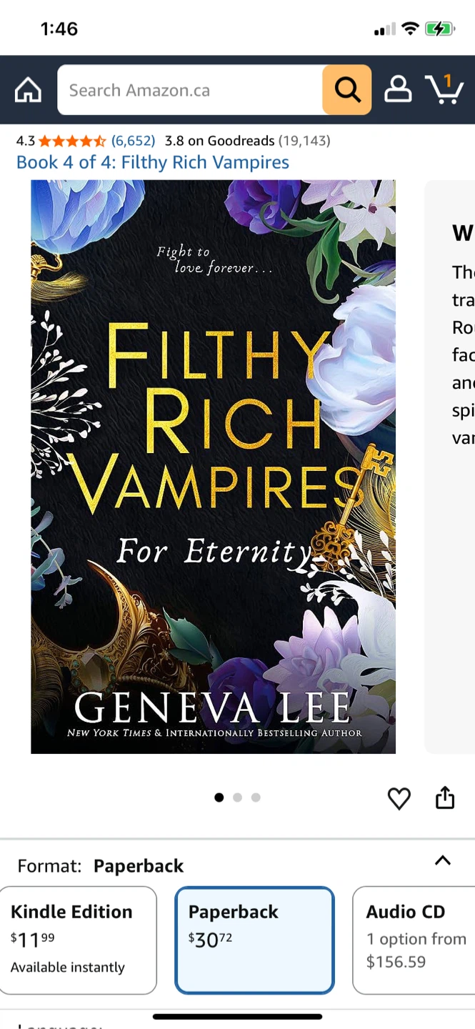 Filthy Rich Vampires Books 3 and 4 by Geneva Lee - photo 2