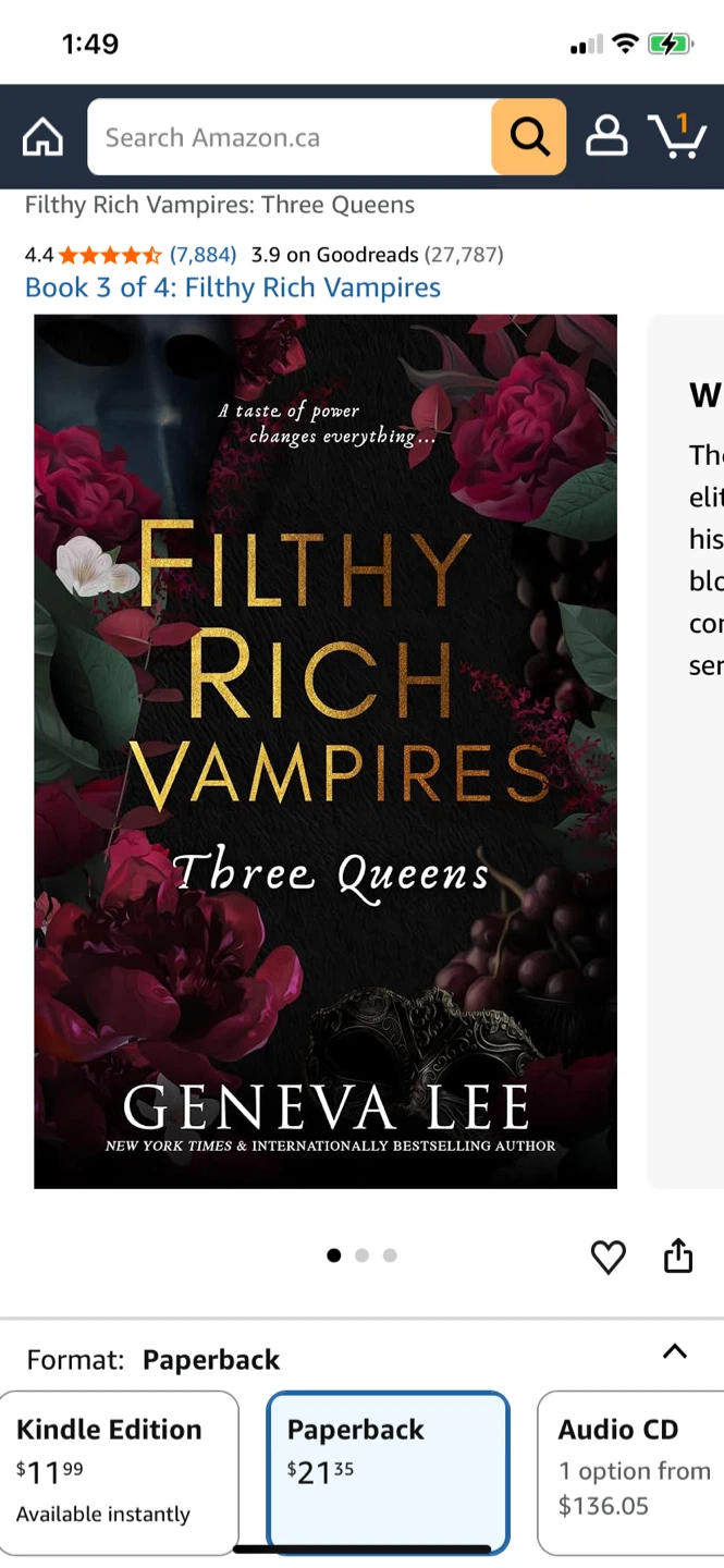 Filthy Rich Vampires Books 3 and 4 by Geneva Lee - photo 3