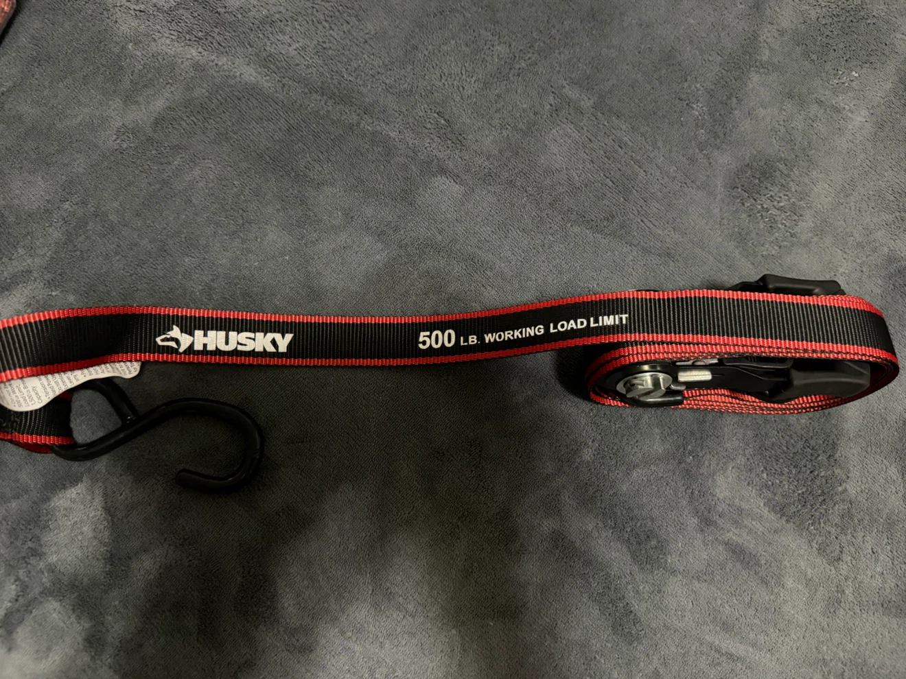4pcs Husky Ratchet Tie-Down Strap