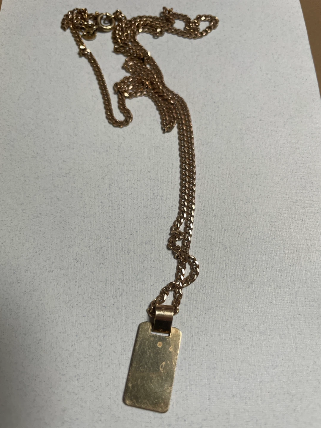 Gold Pendant with Taurus Zodiac & Chain - photo 2