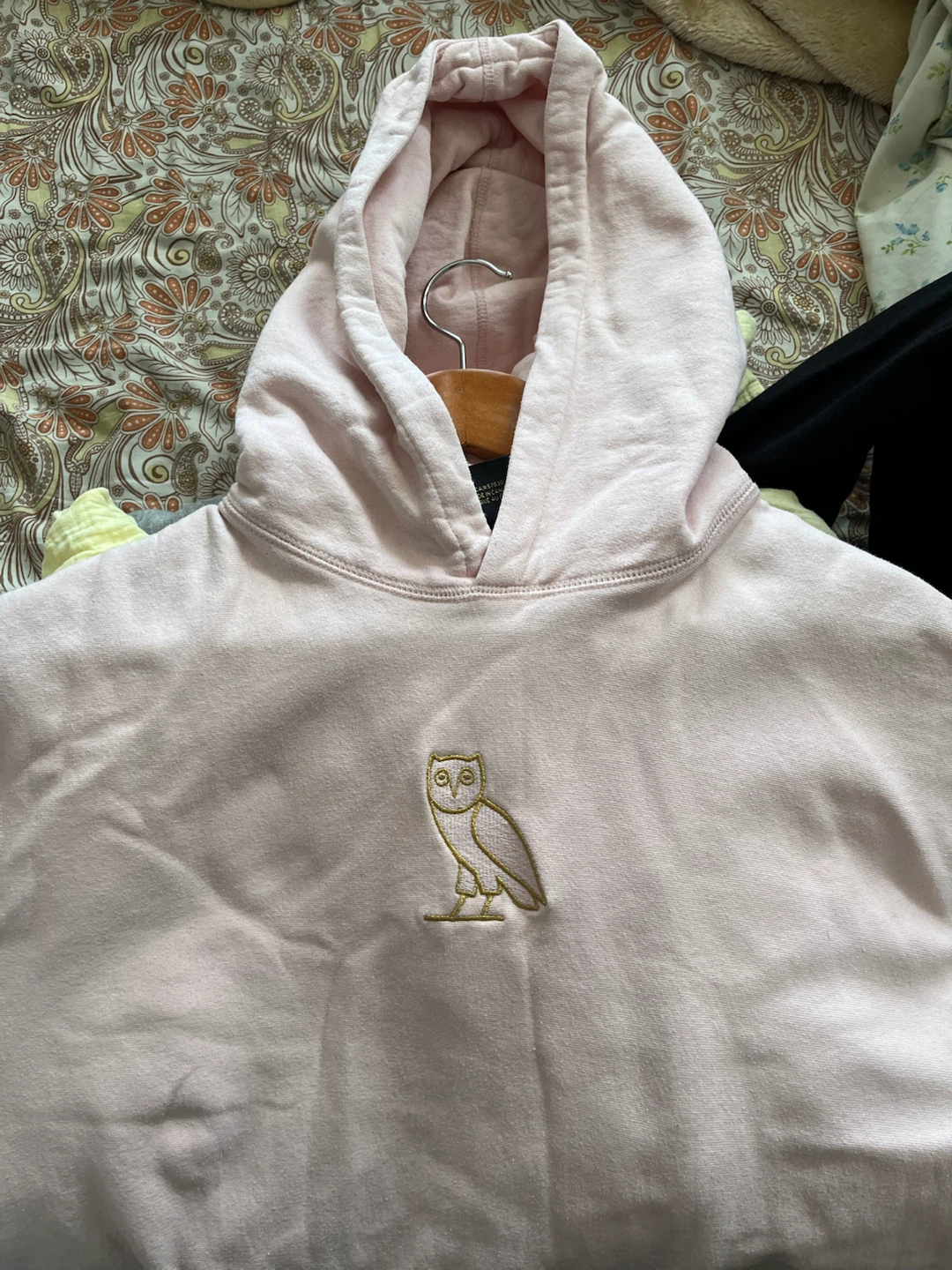 OVO Pink Pullover Hoodie