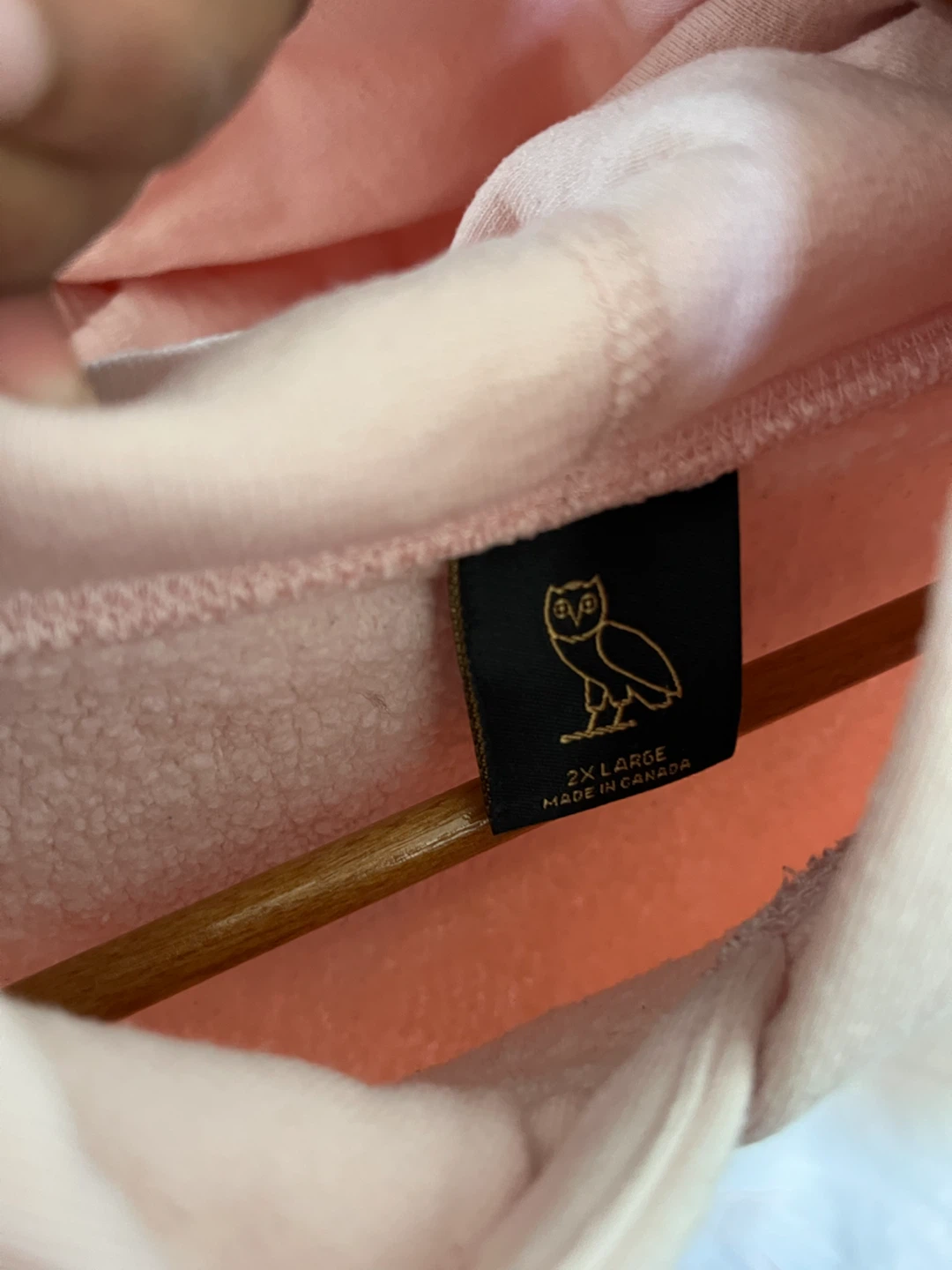 OVO Pink Pullover Hoodie - photo 2