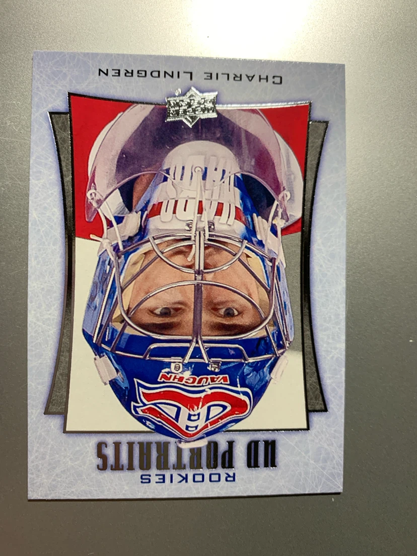Morgan Rielly and Charlie Lindgren UD Portraits Hockey Cards - photo 3