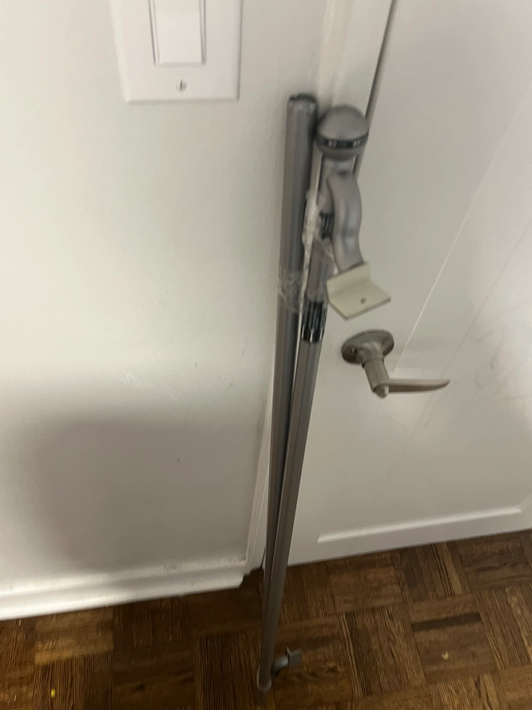 Two Adjustable Canadian Tyre’s Tension curtain rods - photo 3