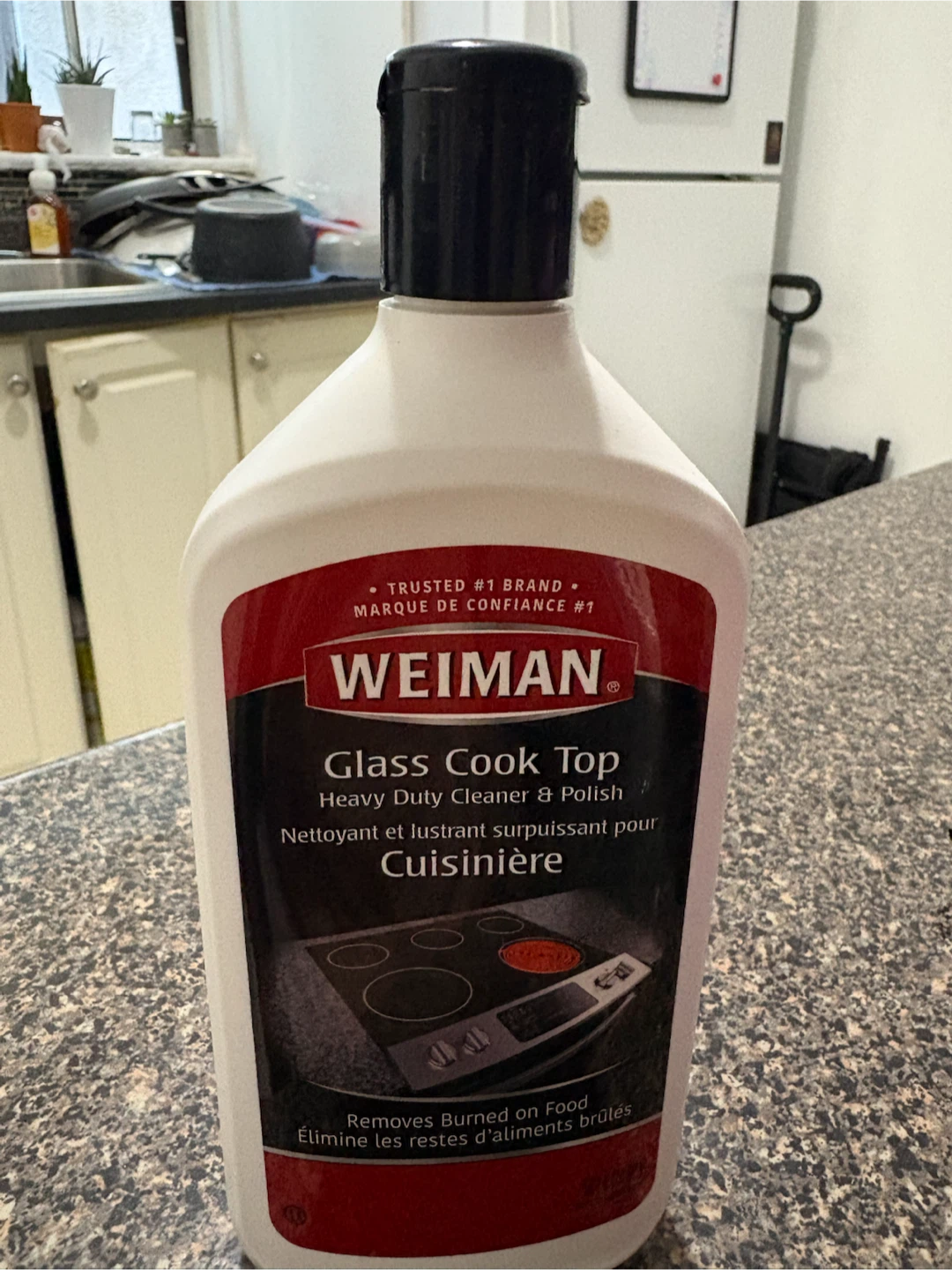 Weiman Glass Cook Top Heavy Duty Cleaner & Polish