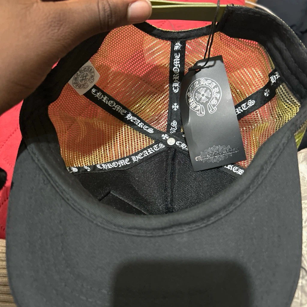 Chrome Hearts Camo Mesh Trucker Hat