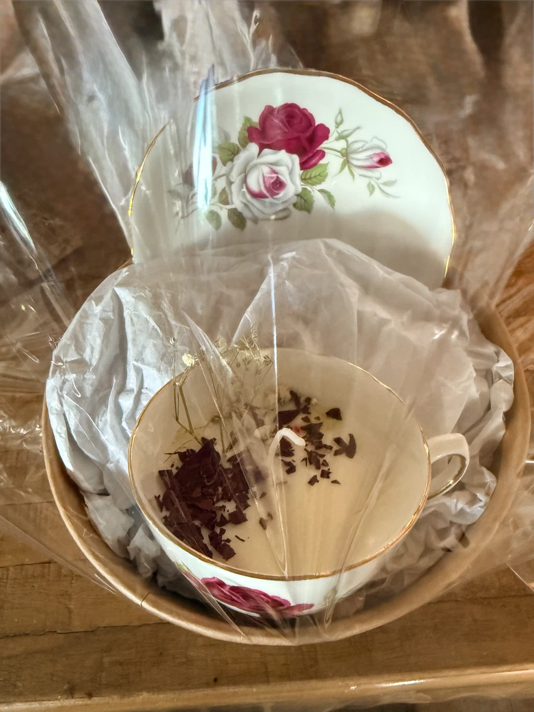 Vintage Teacup Candle