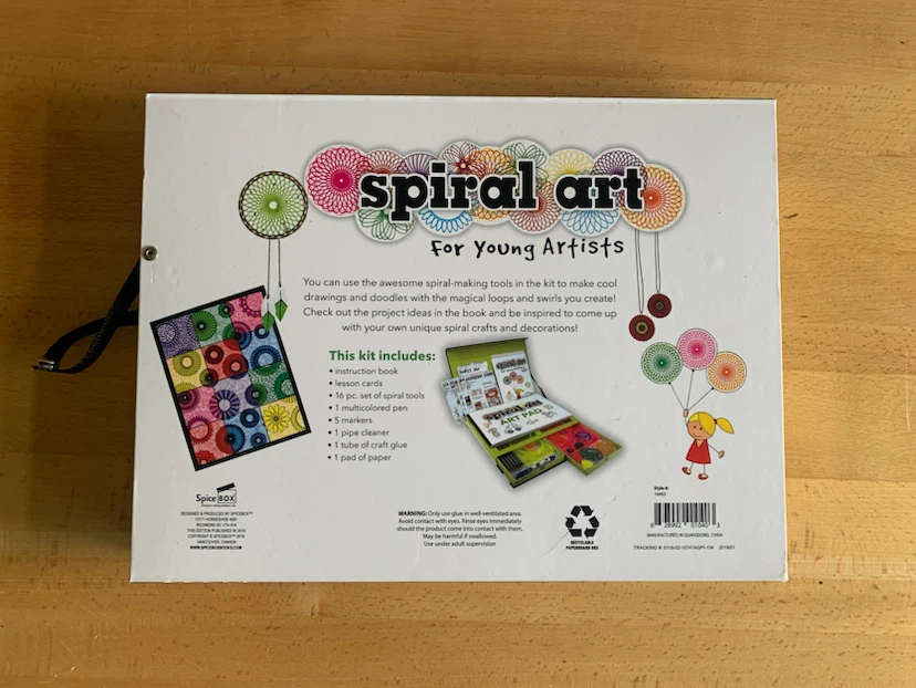 SpiceBOX Spiral Art Kit - photo 2