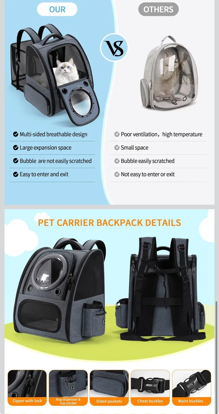 Expandable Pet Carrier Backpack - photo 4