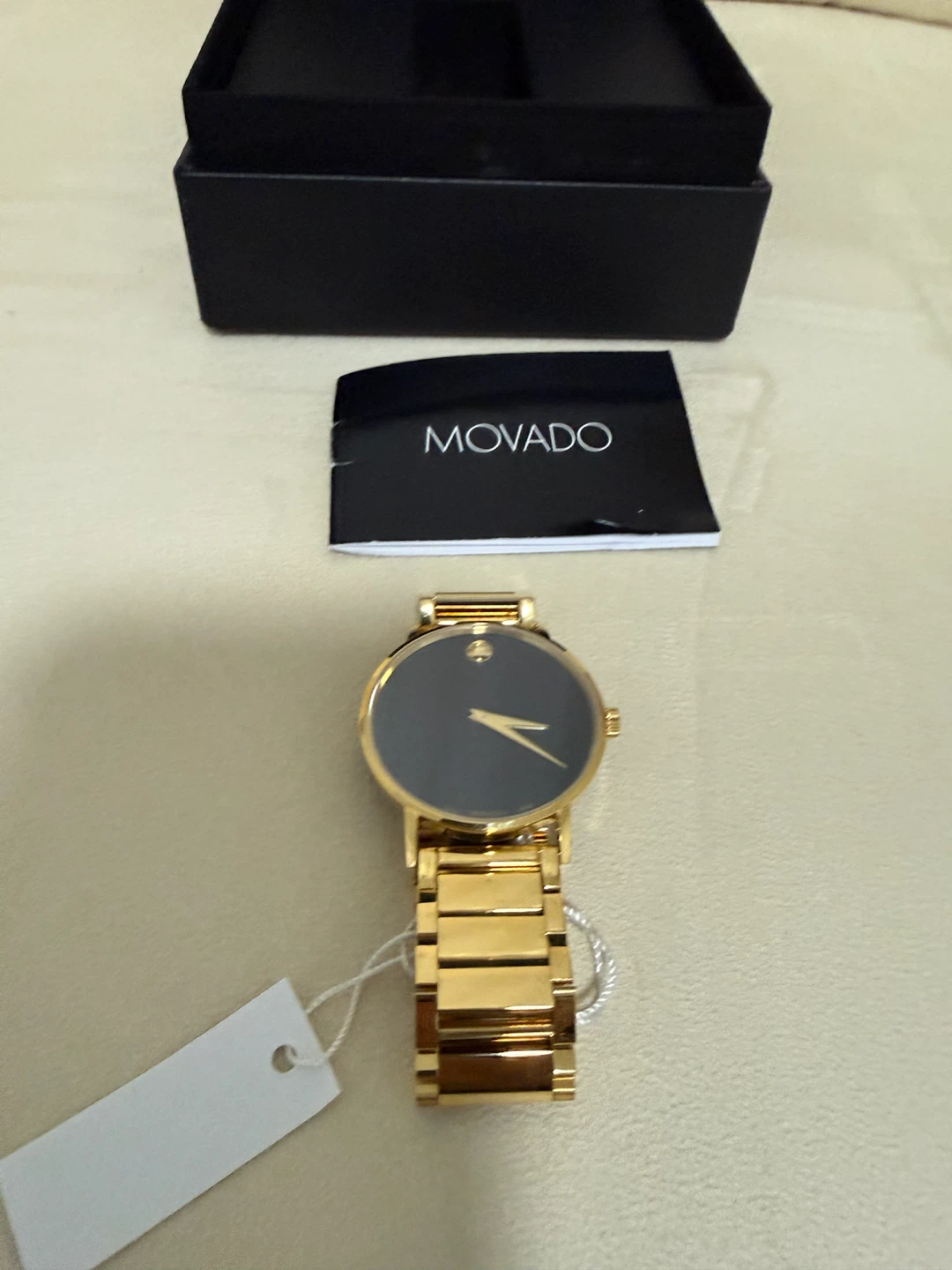 Movado Museum Classic Gold Tone Watch - photo 2