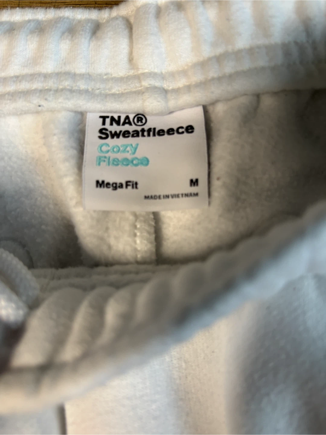 TNA Sweatfleece Cargo Pants White - photo 4