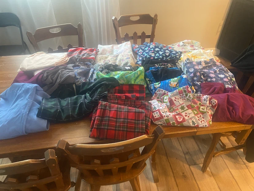 Assorted Printed Scrub Tops