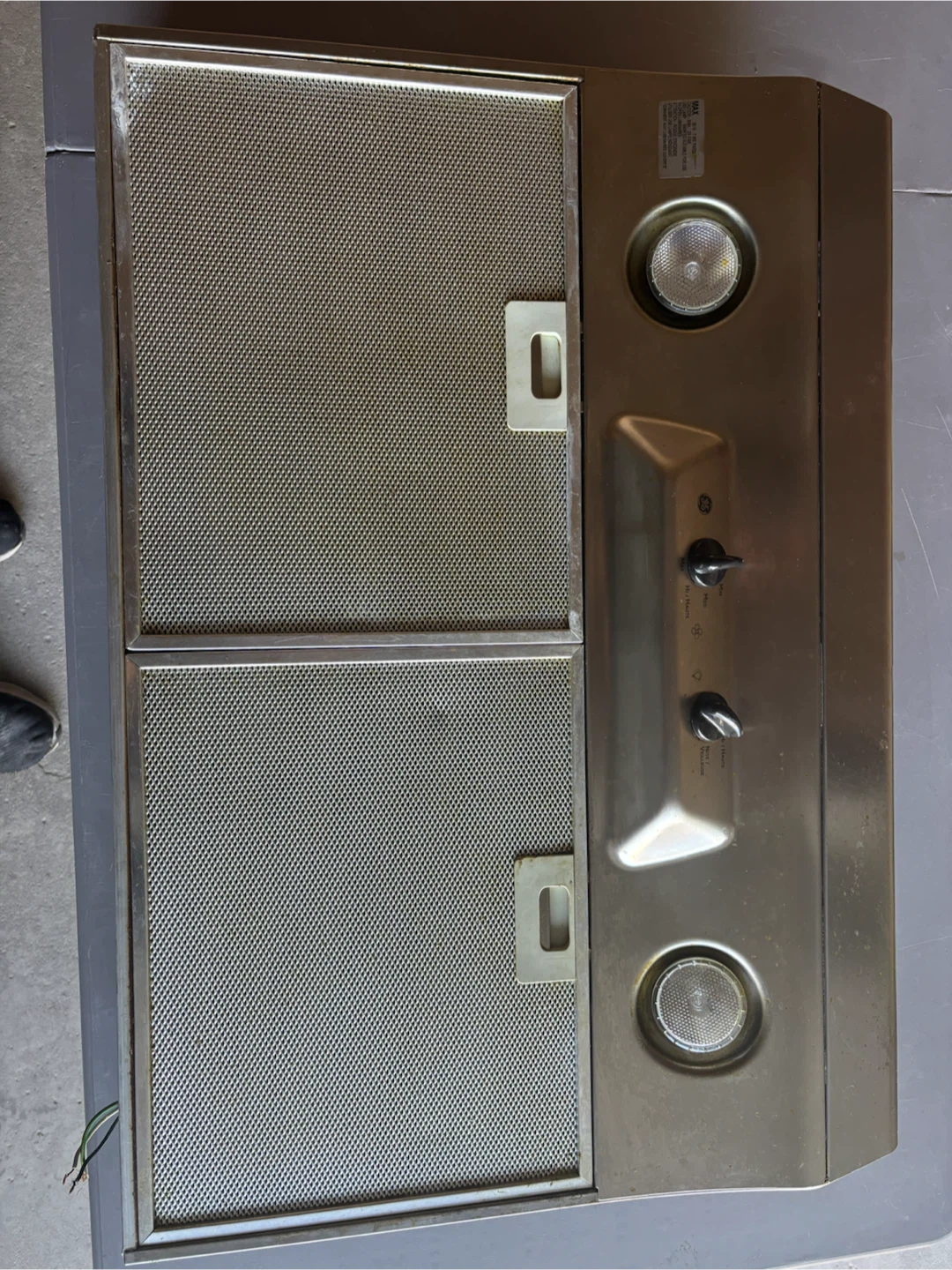 GE Stainless Steel Range Hood - photo 2