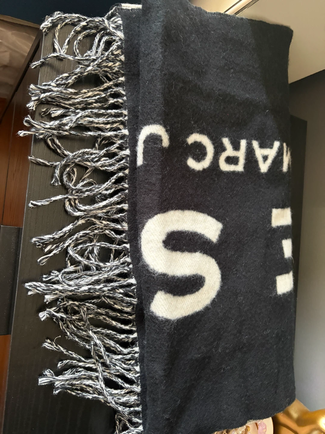 Marc Jacobs Black and White Scarf - photo 2