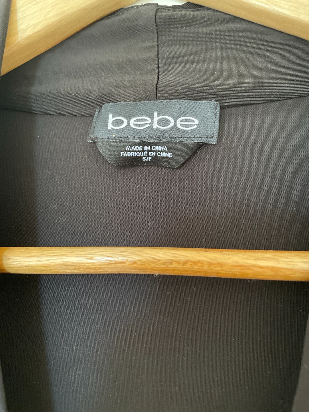 bebe Sleeveless Twist-Front Bodysuit - Black - photo 3