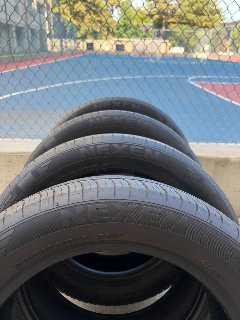 Set of 4 205/55R17 Nexen Nfera AU7 All Season Tires - photo 2