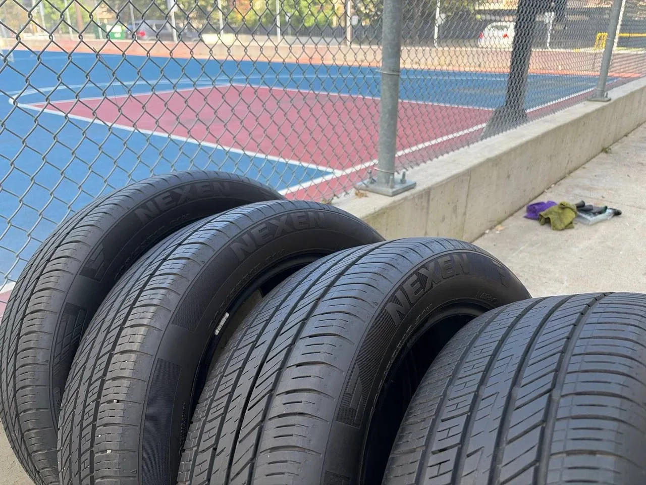 Set of 4 205/55R17 Nexen Nfera AU7 All Season Tires - photo 3
