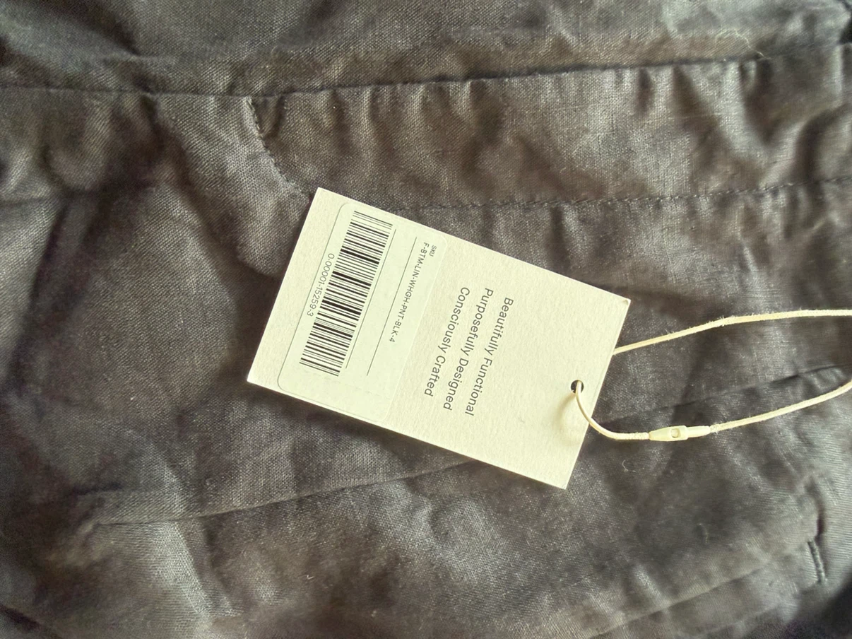 Everlane Wide-Leg Linen Pants - Size 4 - photo 3