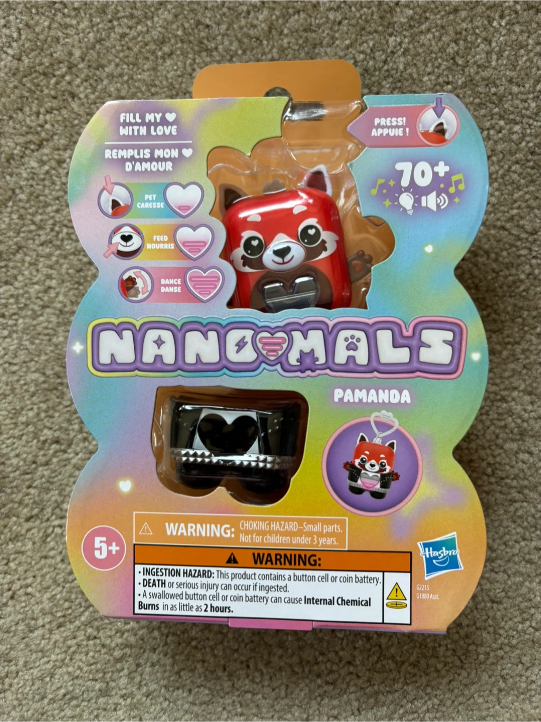 Hasbro Nano-Mals Pamanda Interactive Toy