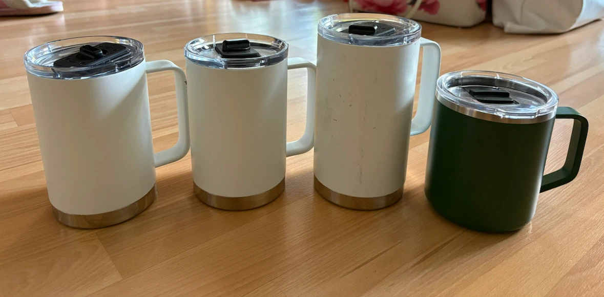 Lamose Hudson Pro Insulated Mugs  $5 each or $15 for all 4