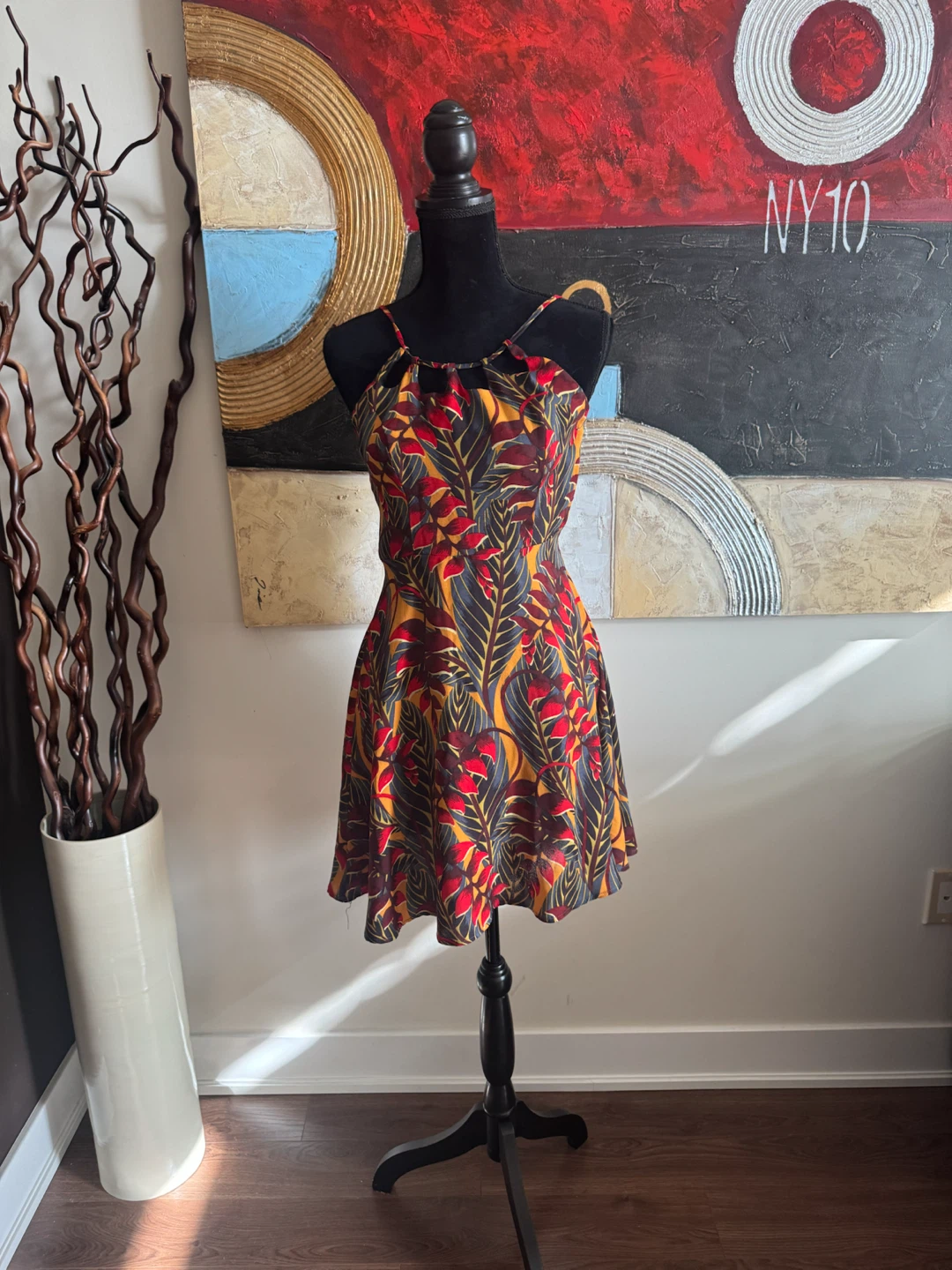 🌸 Gorgeous Molly Bracken Colourful Feminine Dress – XS