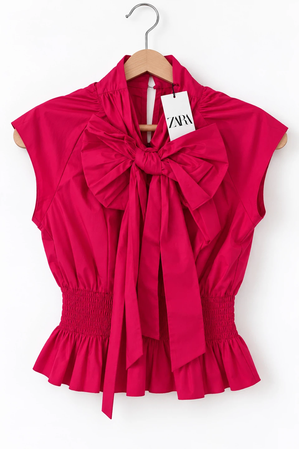 NEW Zara Fuchsia Blouse - size S
