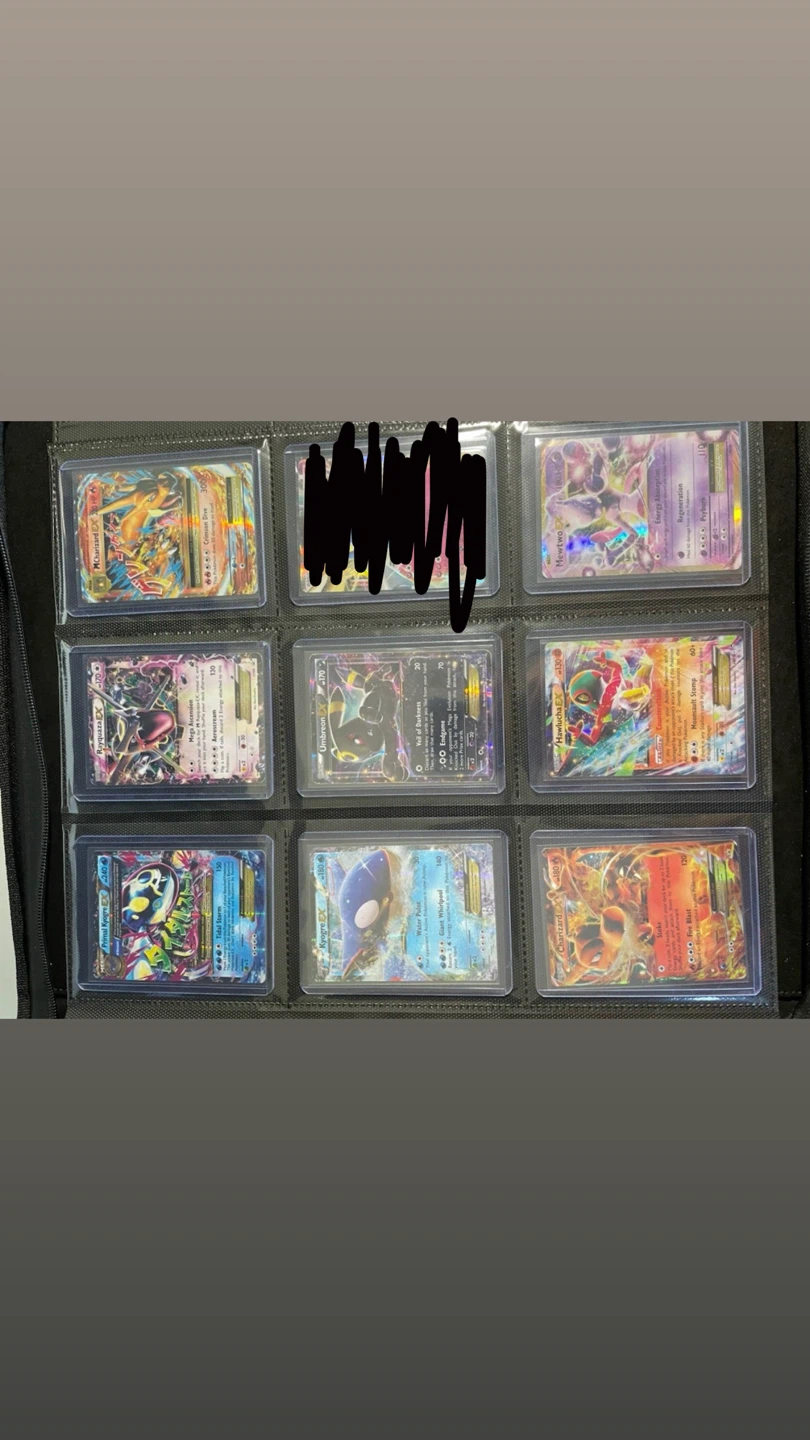 Assorted Pokemon EX & Mega Cards