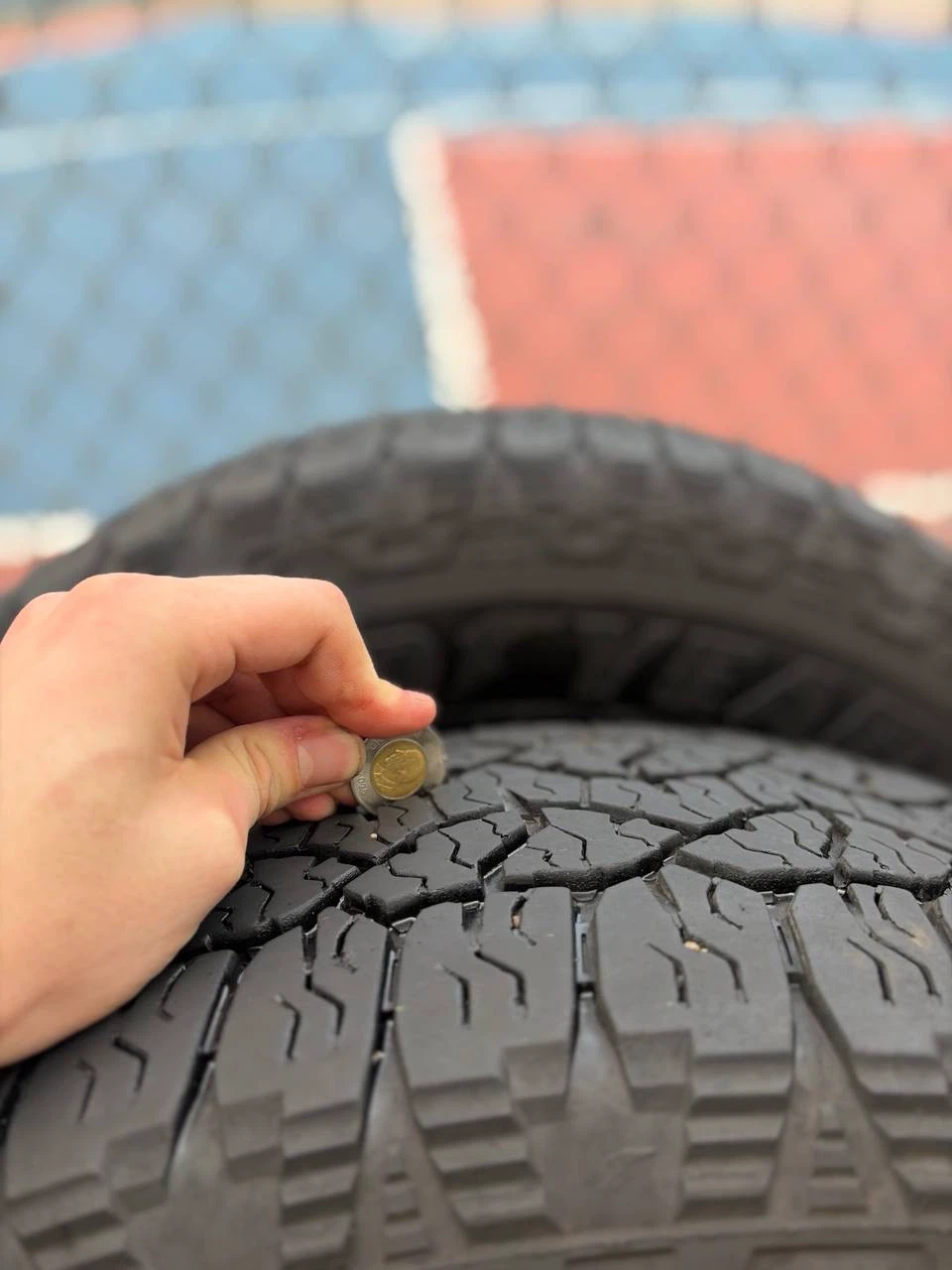 Pair of 2025 235/65R16 Goodyear Wrangler Workhorse winter tires - photo 5