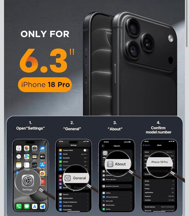 Protective iPhone 18 Pro Case - photo 2