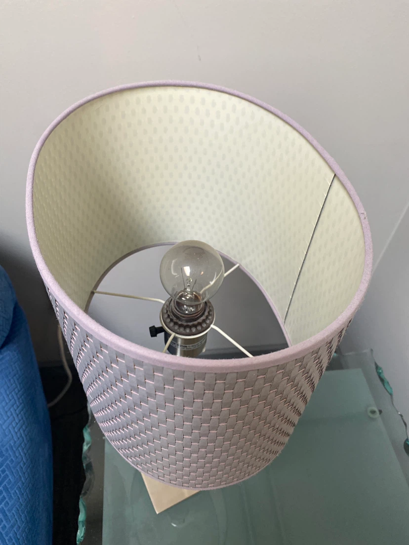 Modern Grey Table Lamp - photo 2