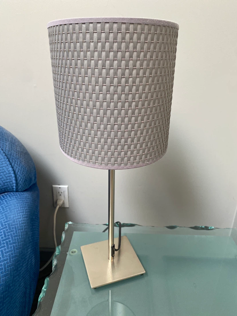 Modern Grey Table Lamp - photo 4