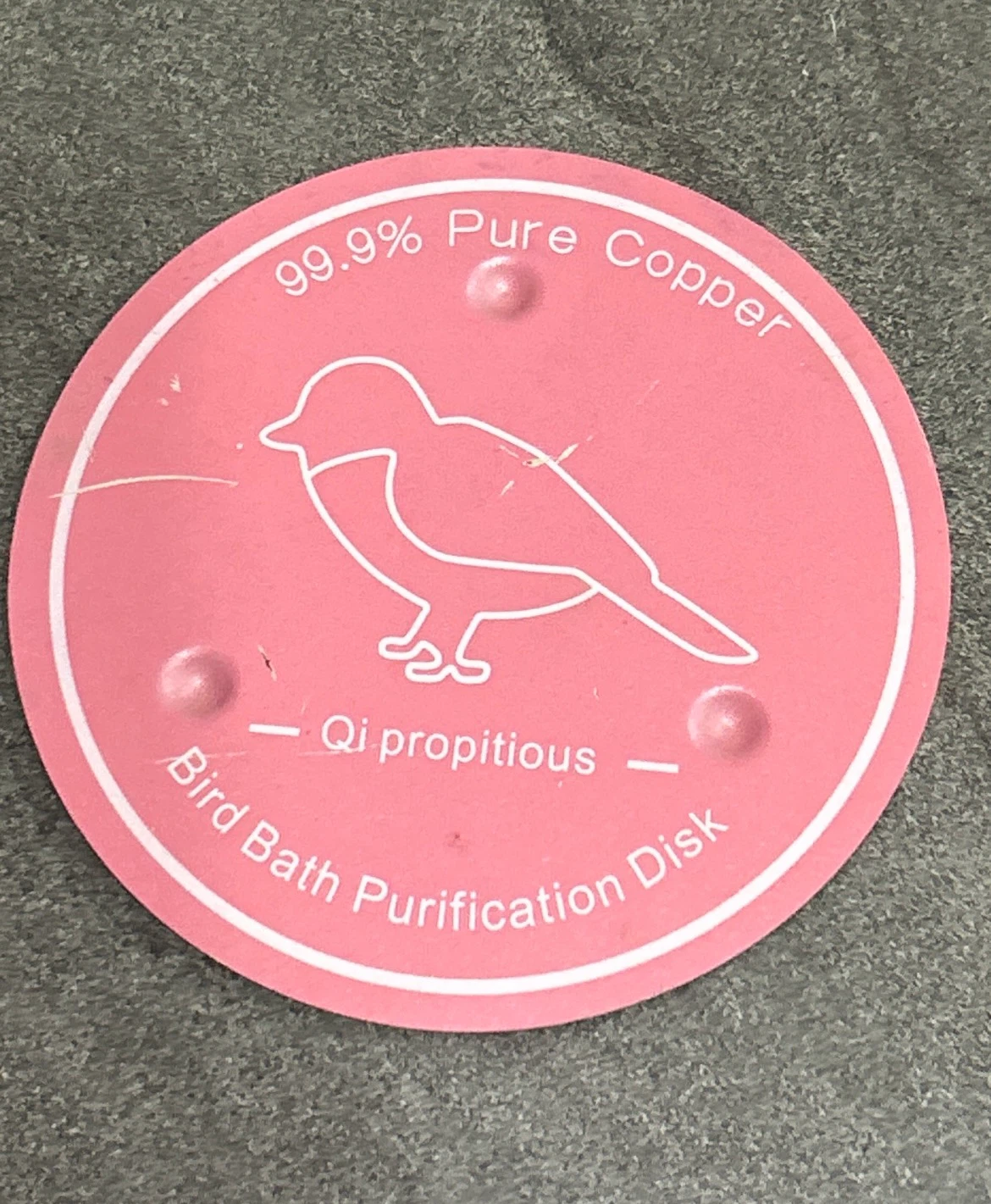 Pure Copper Bird Bath Purification Disks - photo 5