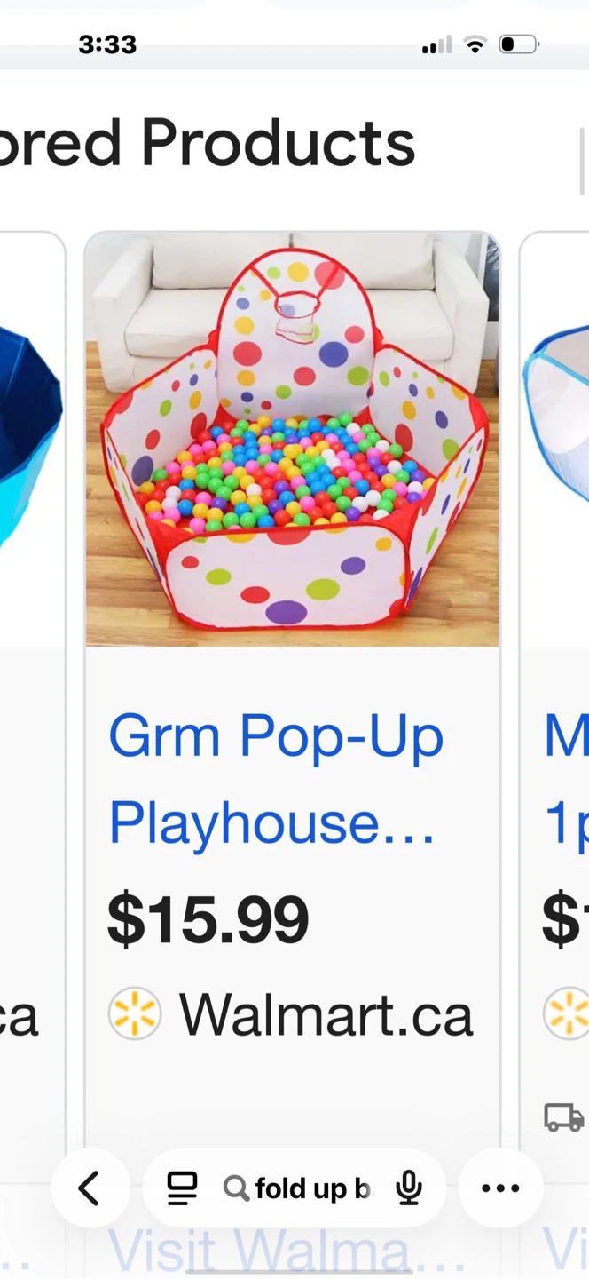 NEW Fold Up Ball Pit - photo 2