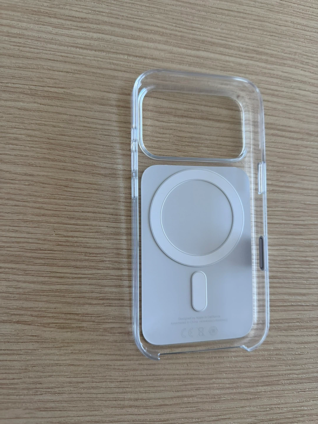 Authentic Apple iPhone 17 Pro Clear Case with MagSafe - photo 3