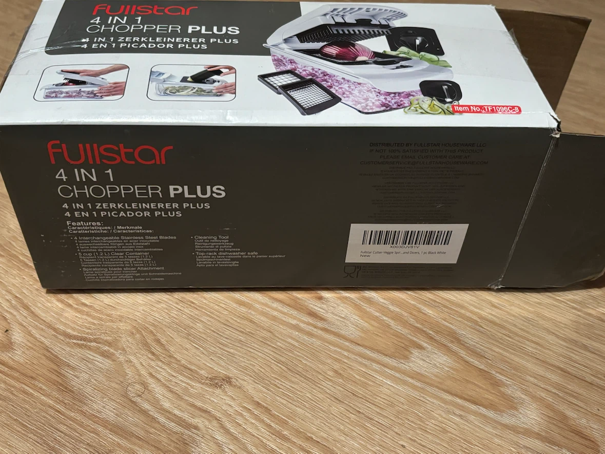 Fullstar 4-in-1 Vegetable Chopper Plus - READ - photo 3