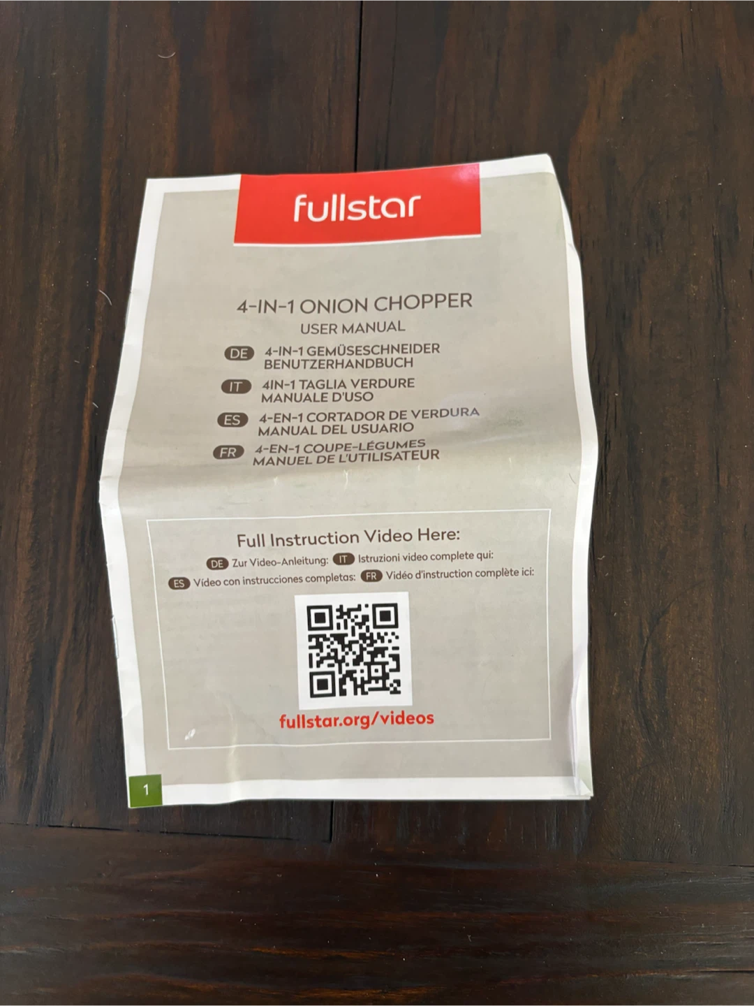 Fullstar 4-in-1 Vegetable Chopper Plus - READ - photo 4