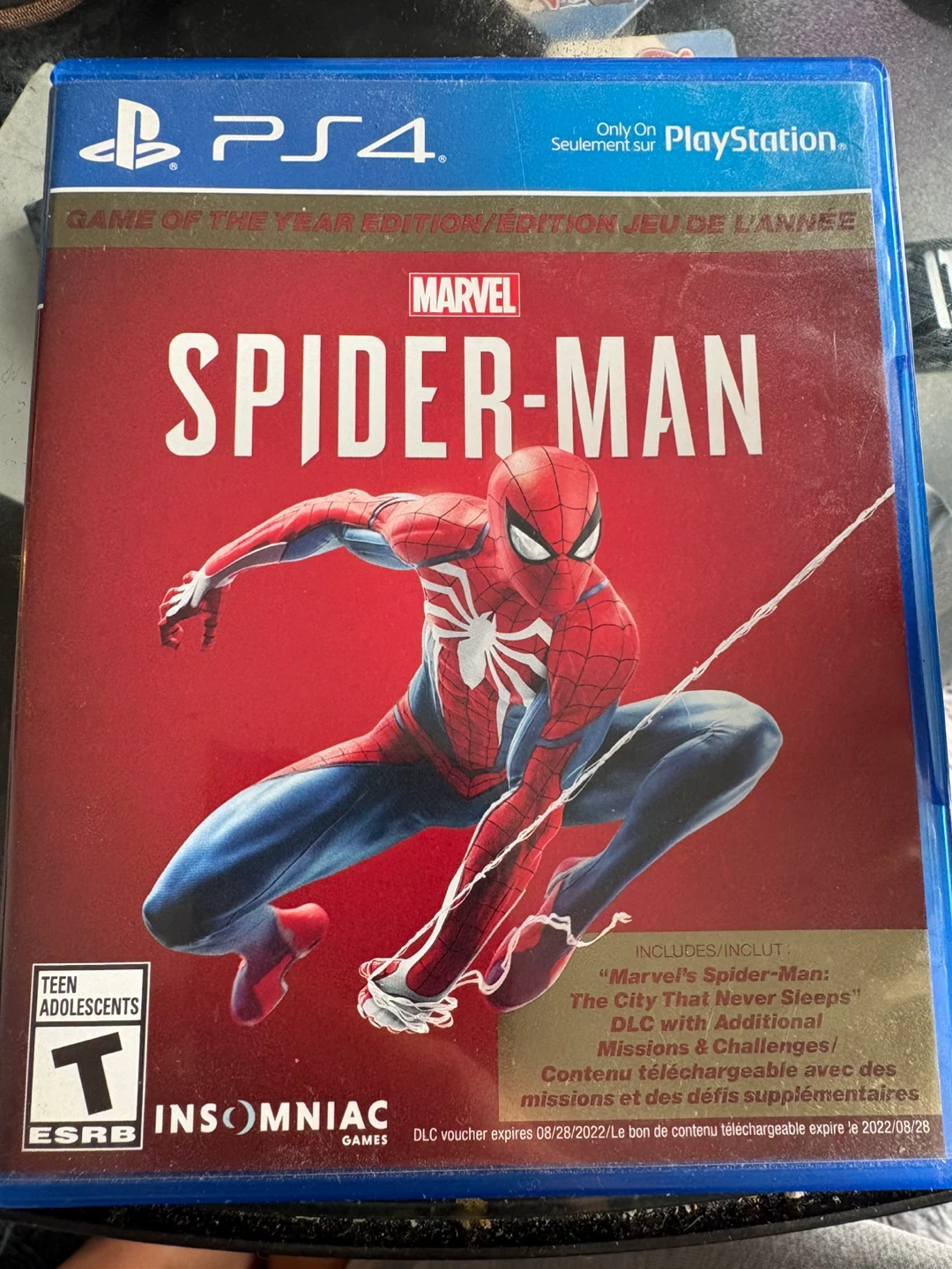 Marvel's Spider-Man Game of the Year Edition PS4