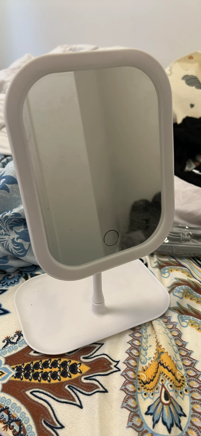 White LED Lighted Makeup Mirror
