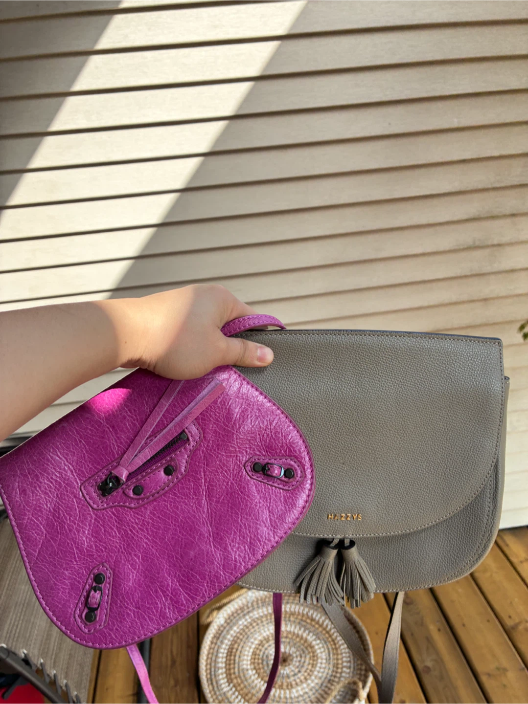 2 sling bags