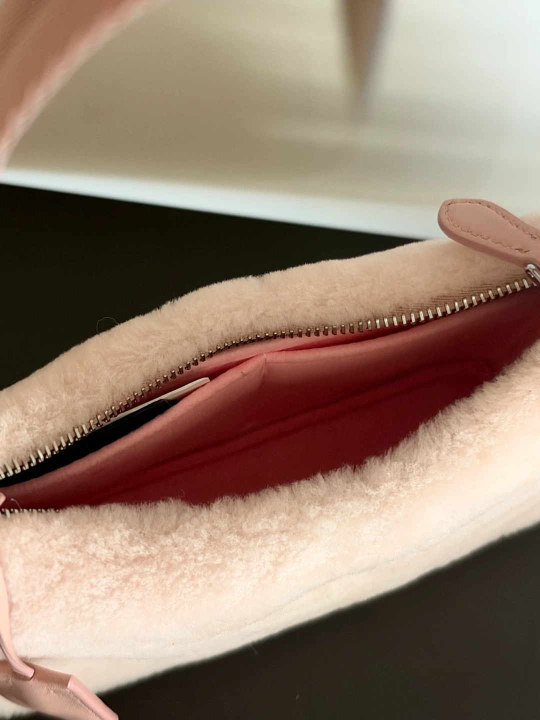 Prada Re-Edition 2000 Shearling Mini Bag - photo 4
