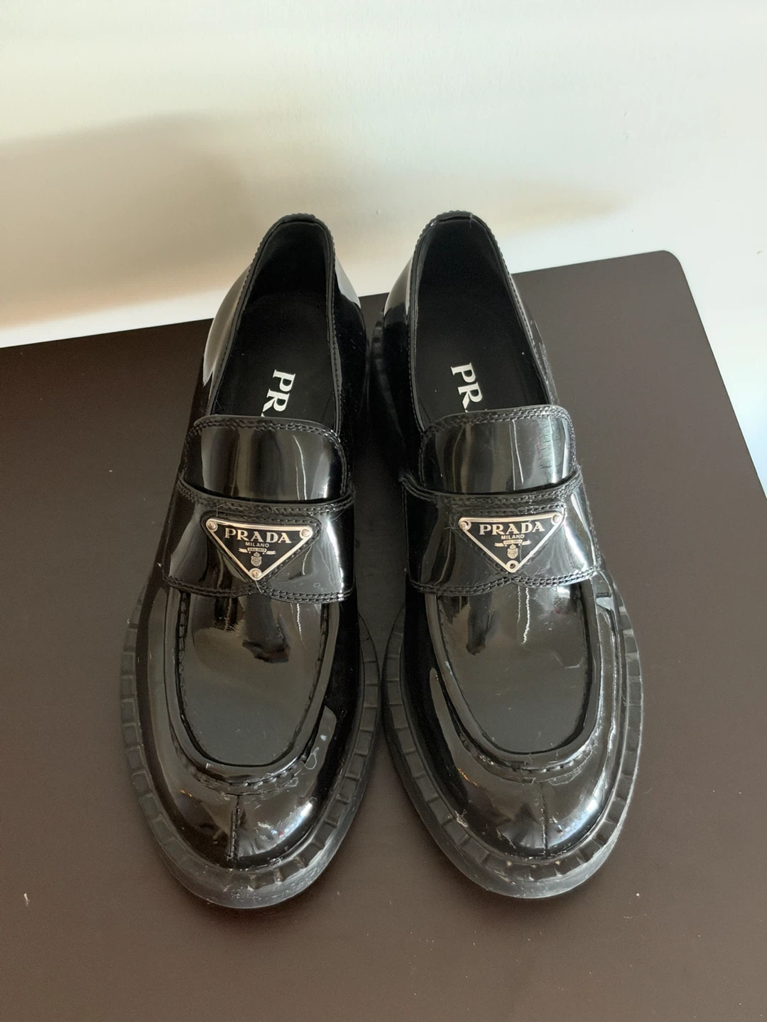 Prada Patent Leather Loafers
